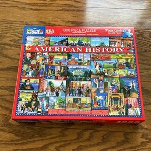 1000 piece jigsaw puzzle of American History